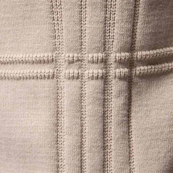 Borja | Elegante jersey de hombre con diseño de cuadros