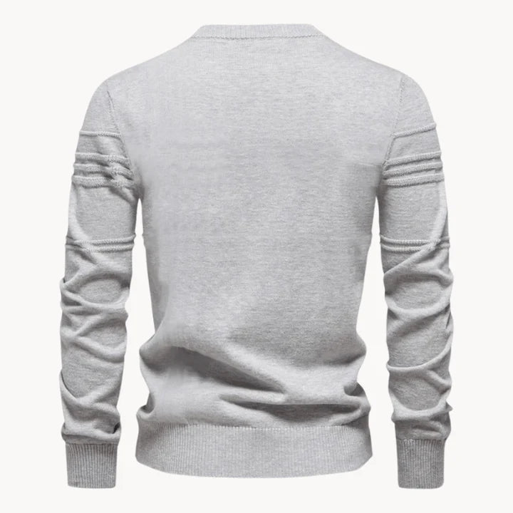 Borja | Elegante jersey de hombre con diseño de cuadros