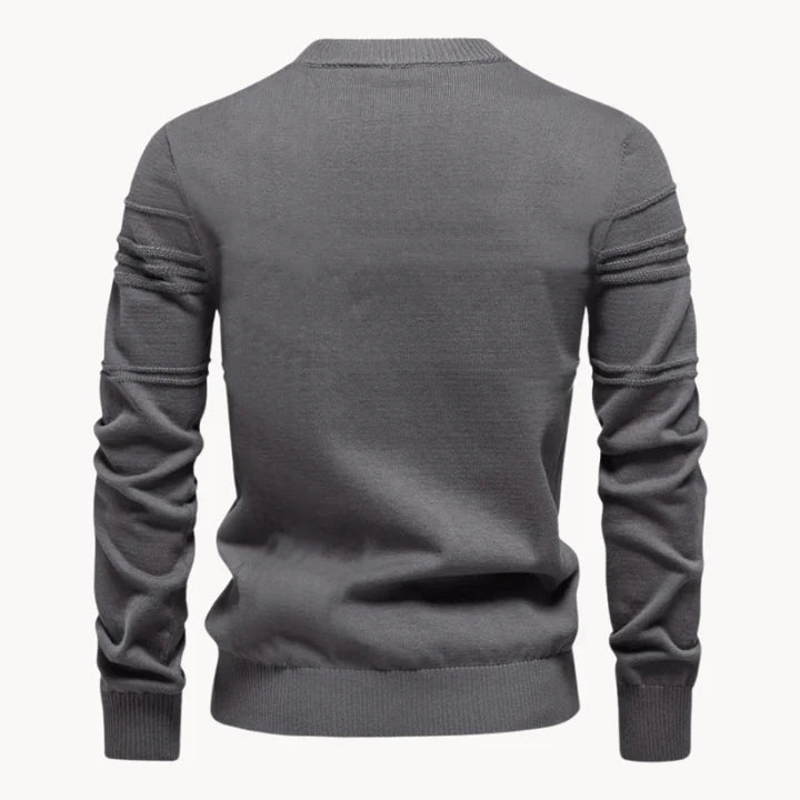 Borja | Elegante jersey de hombre con diseño de cuadros