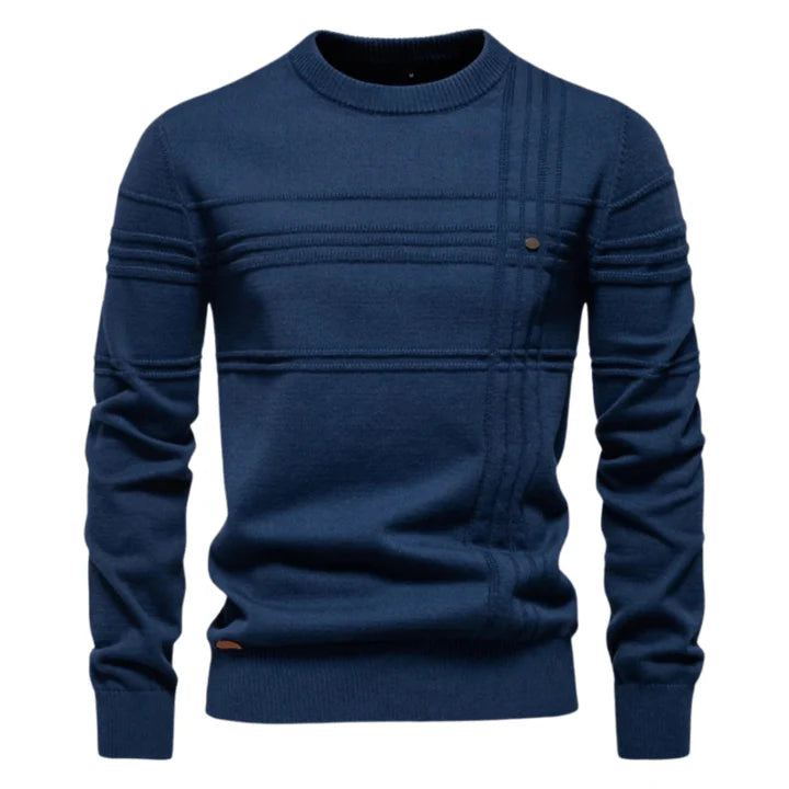 Borja | Elegante jersey de hombre con diseño de cuadros