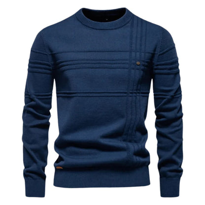 Borja | Elegante jersey de hombre con diseño de cuadros