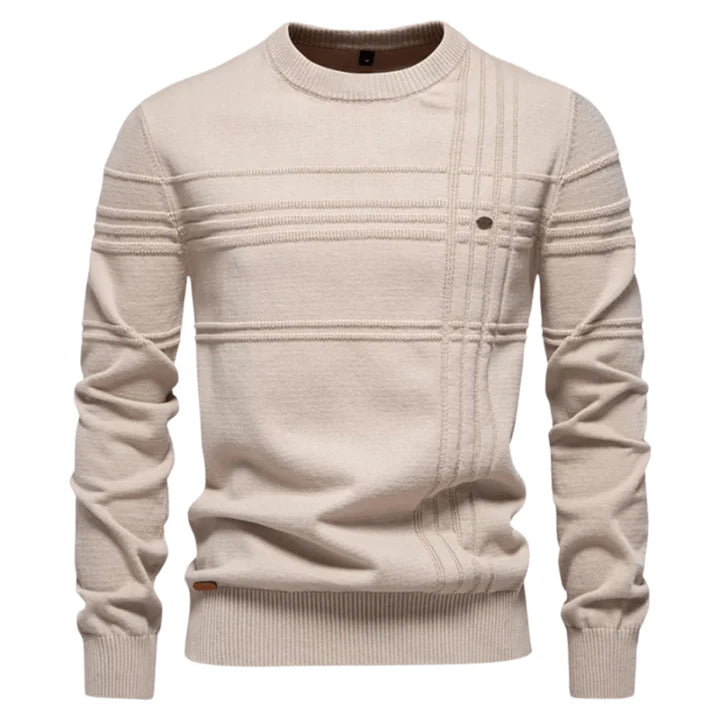 Borja | Elegante jersey de hombre con diseño de cuadros
