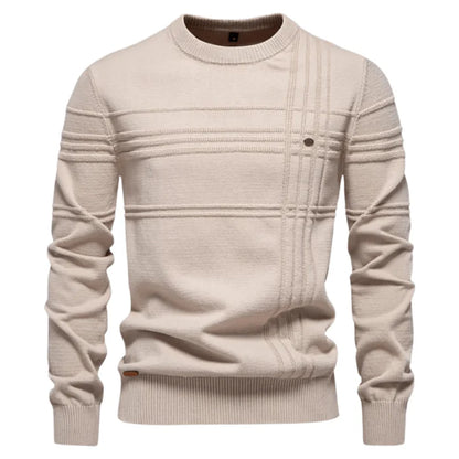 Borja | Elegante jersey de hombre con diseño de cuadros