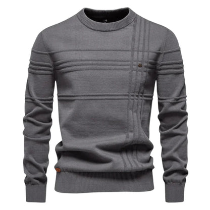 Borja | Elegante jersey de hombre con diseño de cuadros