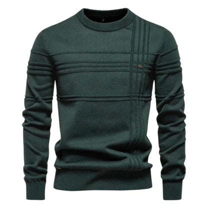 Borja | Elegante jersey de hombre con diseño de cuadros