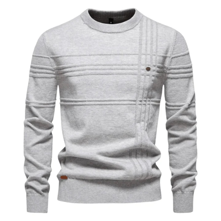 Borja | Elegante jersey de hombre con diseño de cuadros