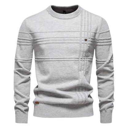 Borja | Elegante jersey de hombre con diseño de cuadros